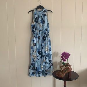 VINCE CAMUTO NEVER BEEN WORN floral print dress TAGS ATTACHED size 14